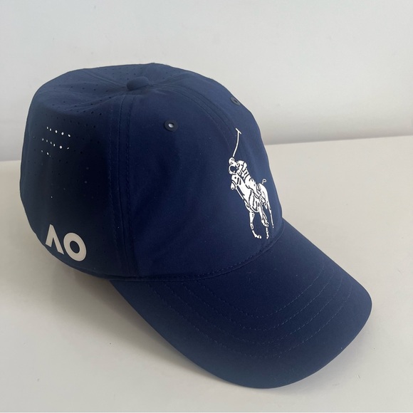Polo Ralph Lauren NWT Australian Open Ballperson Cap Refined Navy Hat